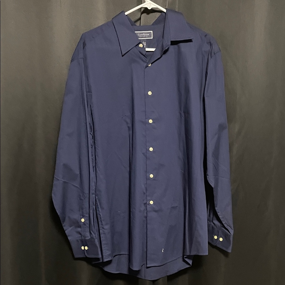 Geoffrey Beene Navy Dress Shirt